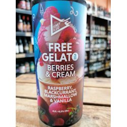 Funky Fluid Free Gelato Berries & Cream